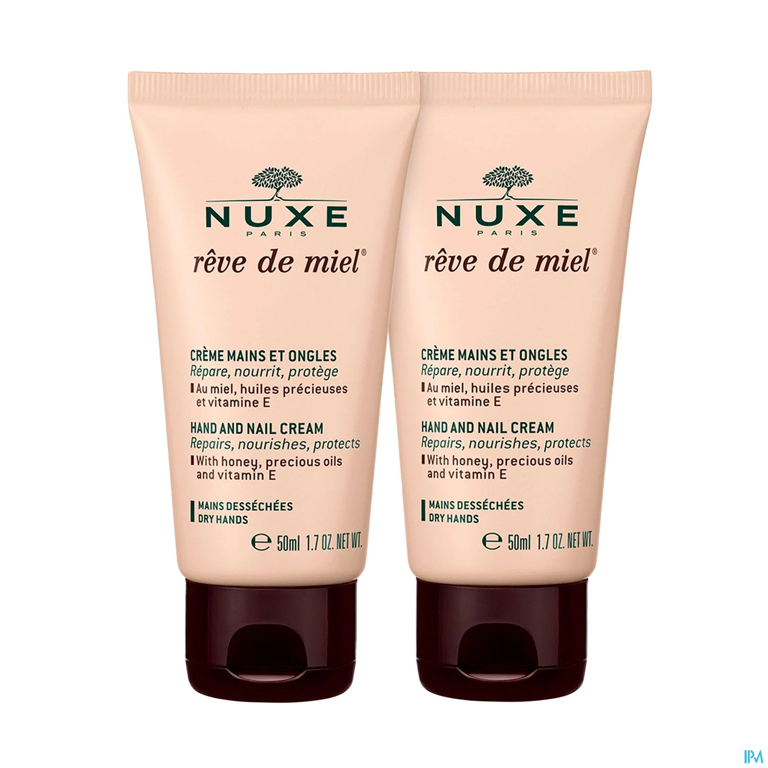 NUXE DUO CREME MAINS ONGLES 2X50ML 2ME50