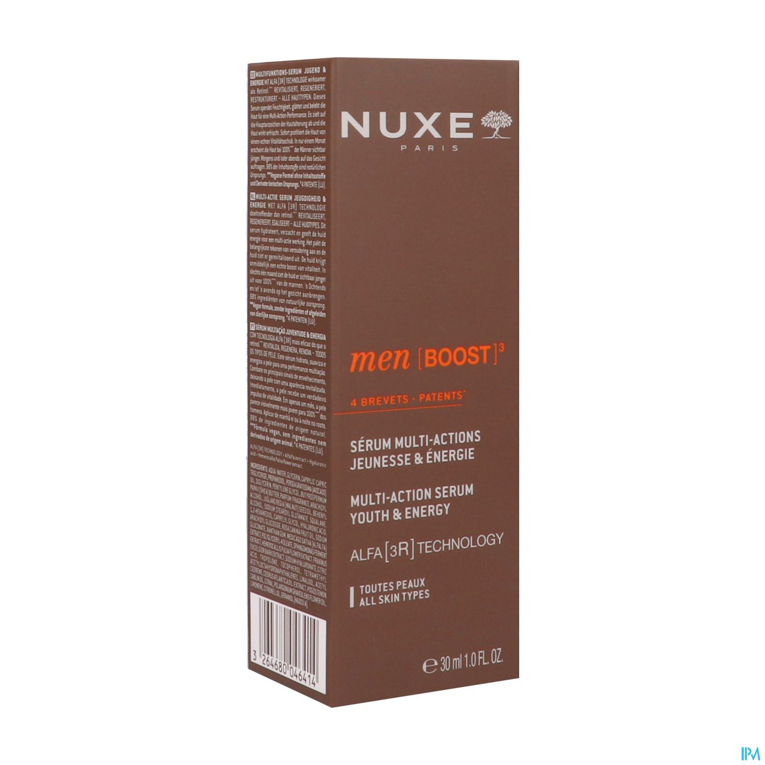 NUXE MEN BOOST SERUM MULTI ACTION 30ML
