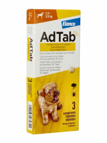 ADTAB 56MG CHIEN 3CPR A CROQ VET