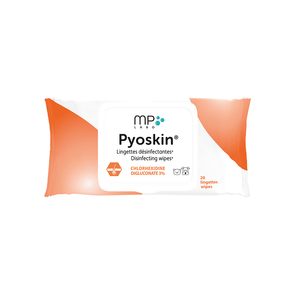 PYOSKIN WIPES DESINFECTANTES 20P VET