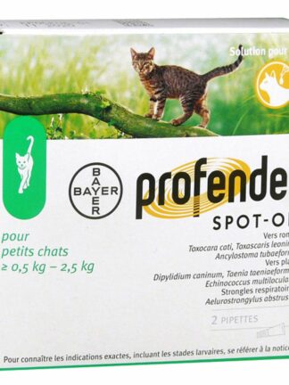 PROFENDER SPOT ON PETIT CHAT 2 PIP VET