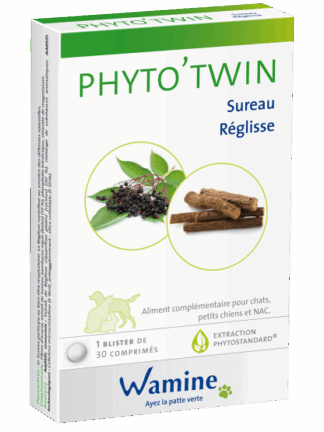 WAMINE PHYTO'TWIN SUR/REGLISSE 30CPR VET