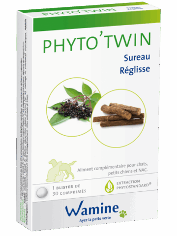 WAMINE PHYTO'TWIN SUR/REGLISSE 30CPR VET