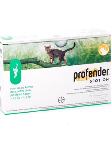 PROFENDER SPOT ON PETIT CHAT 20 PIP VET