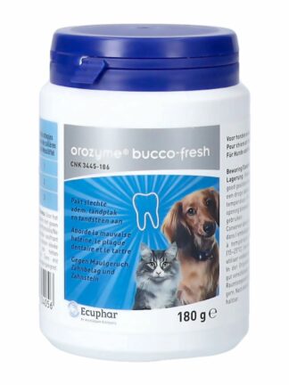 OROZYME BUCCO-FRESH POT 180G VET