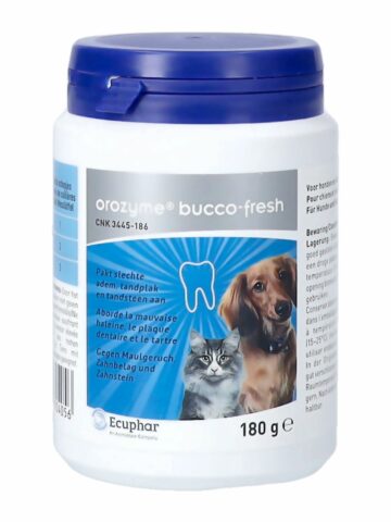 OROZYME BUCCO-FRESH POT 180G VET