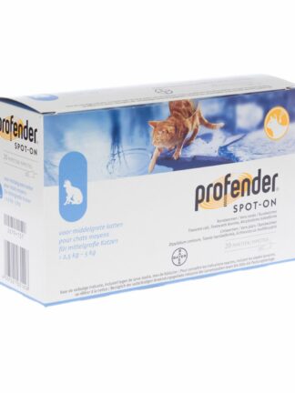 PROFENDER SPOT-ON MOYEN CHAT 4 PIP VET