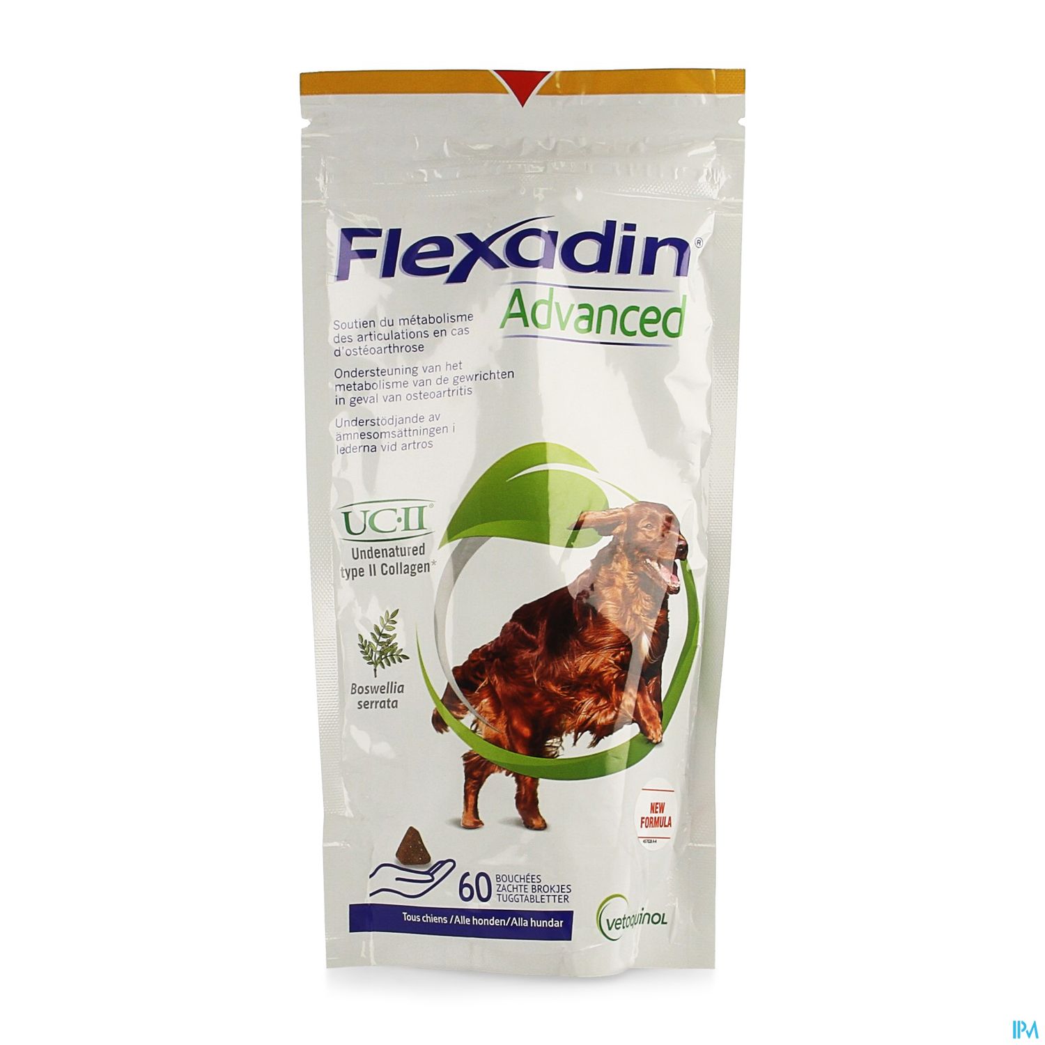FLEXADIN ADV BOSWELLIA CHIEN 60CHEW VET