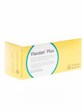 VIACUTAN PLUS 550 MG 40 CAPS VET