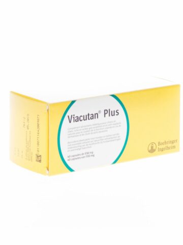 VIACUTAN PLUS 550 MG 40 CAPS VET