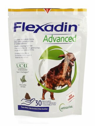 FLEXADIN ADV BOSWELLIA CHIEN 30CHEW VET