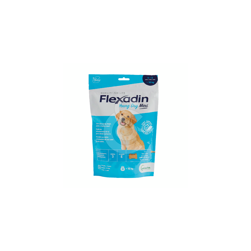 FLEXADIN YOUNG DOG MAXI 60 CHEWS VET
