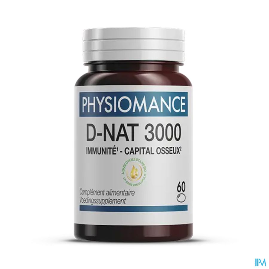 PHYSIOMANCE D-NAT 3000 60CAPS