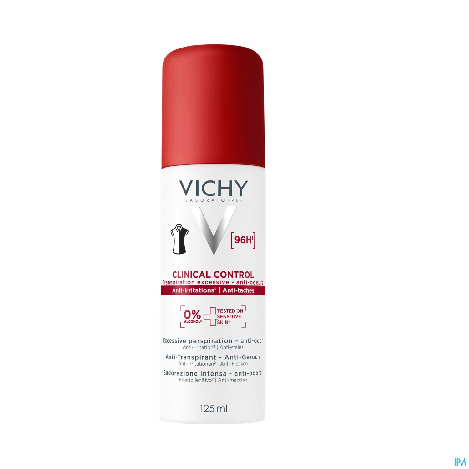 VICHY DEO ATO 96H CC 125ML