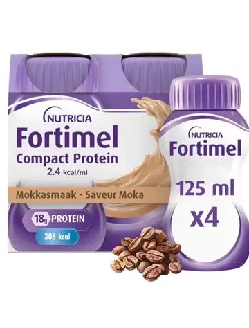 FORTIMEL COMP PROT 2.4KCAL MOKA 4*125ML