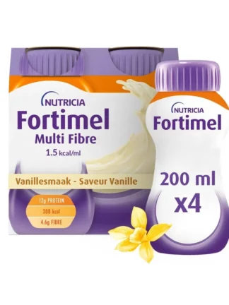 FORTIMEL MULTIFIBR 1,5KCAL VANIL 4*200ML