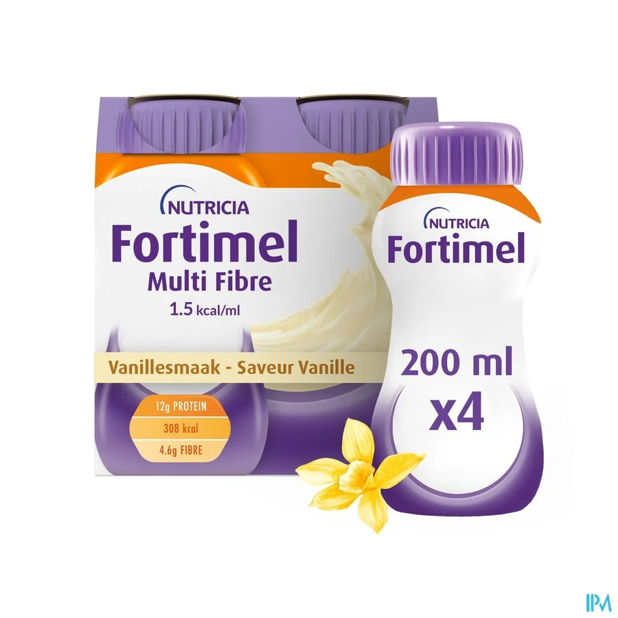 FORTIMEL MULTIFIBR 1,5KCAL VANIL 4*200ML