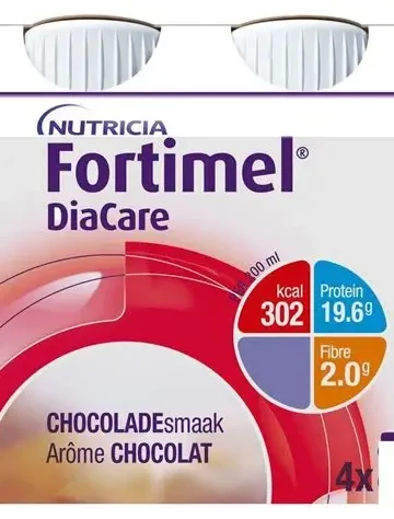 FORTIMEL DIACARE CHOCOLAT 4*200ML
