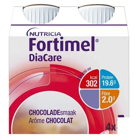 FORTIMEL DIACARE CHOCOLAT 4*200ML